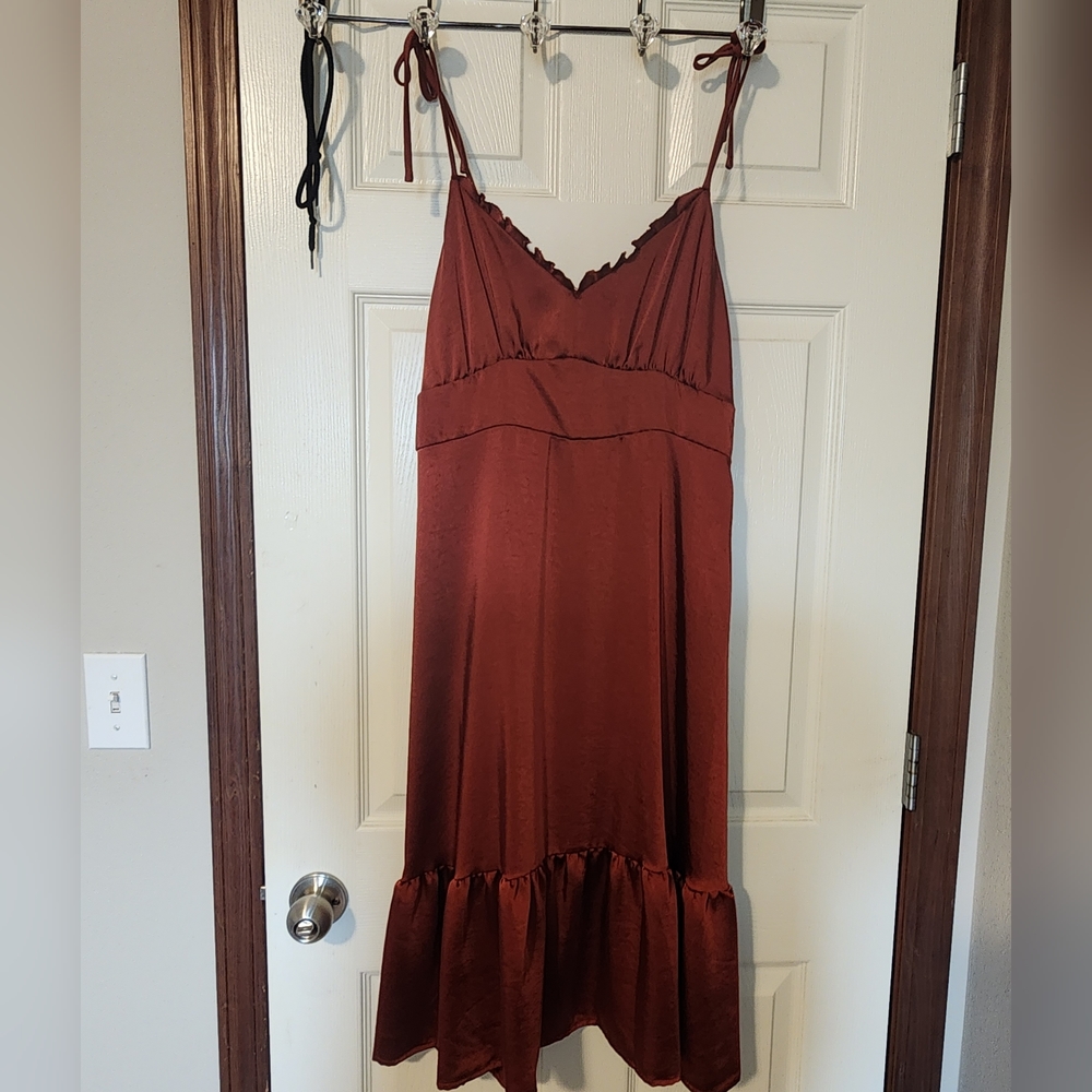 Women's Size L Nine West midi dress